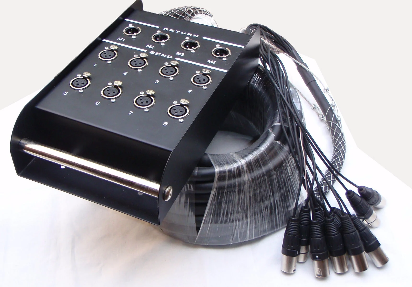 10m multicore 12 channel with stage box SB007-8+4-10M