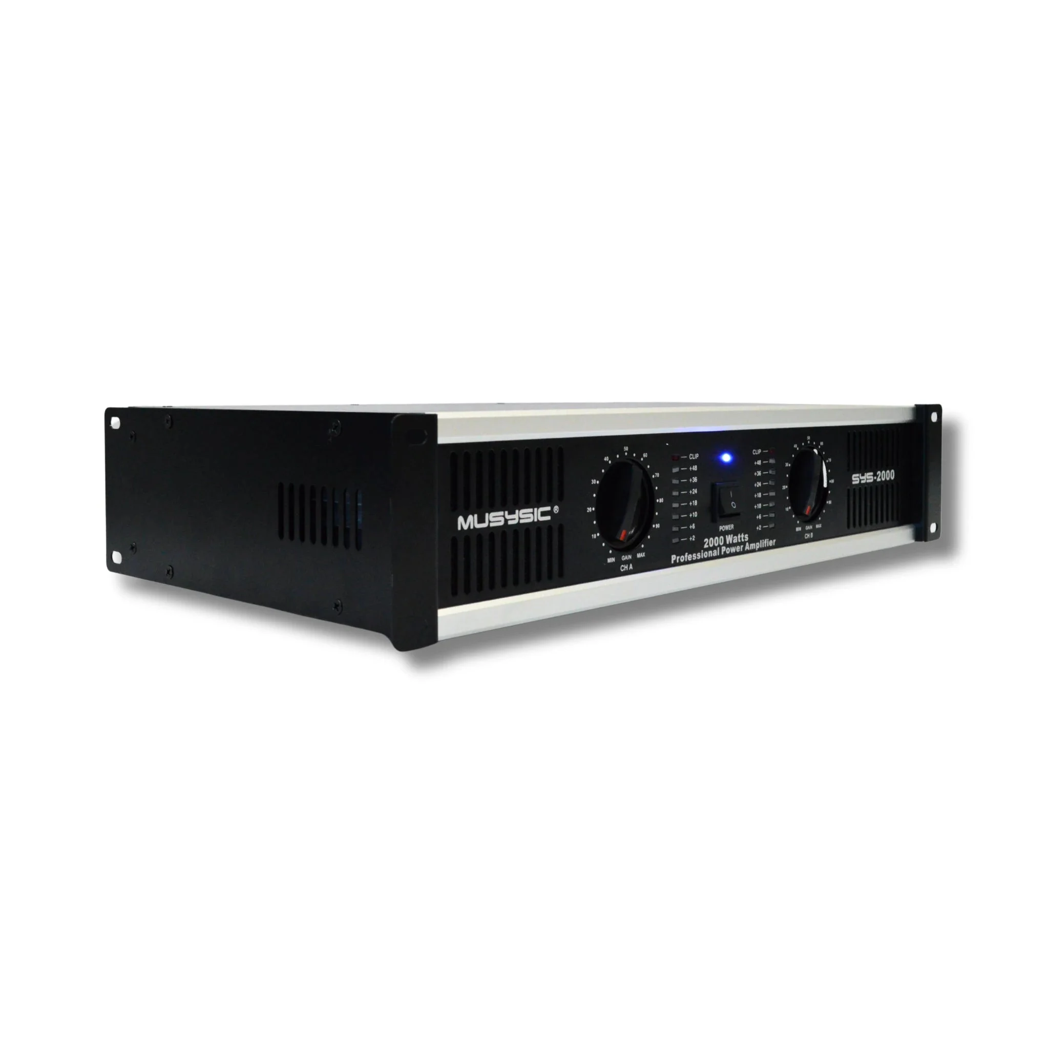 2 Channel 2000 Watts Professional Power Amplifier SYS-2000