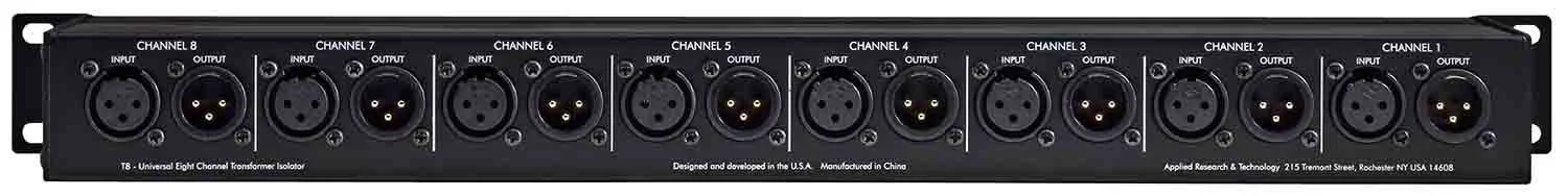 Art T8, 8 Channel Transformer and Isolator