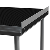 (B-Stock) PD KICKBOARD50 Stage Skirt Profile with Raised Edge - 47cm available to buy online at Stage Concepts ✔ Free delivery on all orders ✔
