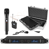 (B-Stock) PD PD632C Wireless Mic System UHF with Handheld & Bodypack Microphones available to buy online at Stage Concepts ✔ Free delivery on all orders ✔