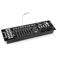 BeamZ DMX-240 DMX Lighting Console 192 Channel w/ Jog Wheels