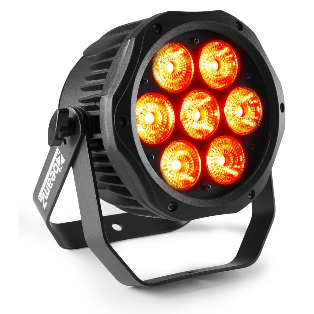 Beamz Pro BWA410 7x10W RGBW LED Parcan IP65