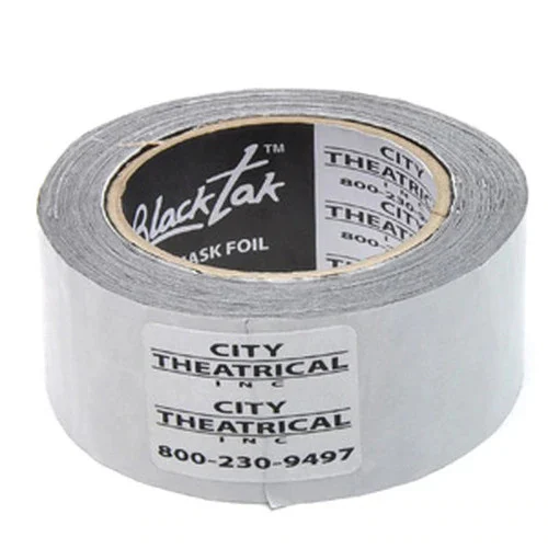 BLACKTAK LIGHT MASK FOIL TAPE - 2" X 75'