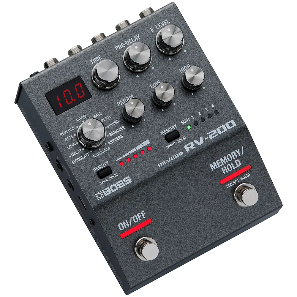 Boss RV-200 Reverb Processor Ambient Bliss Guitar Pedal