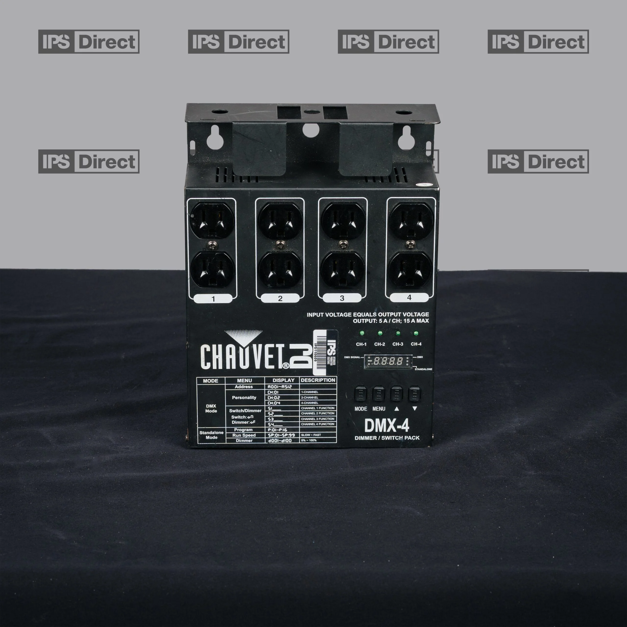 Chauvet DJ DMX-4 4-channel DMX Dimmer/Switch Pack