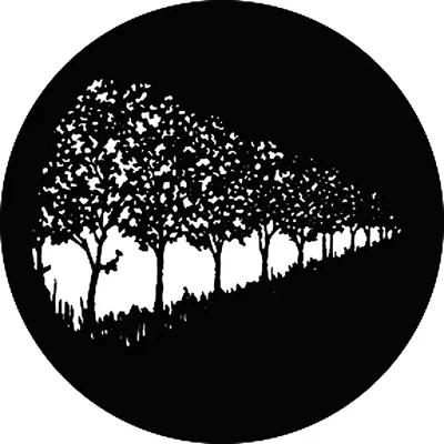 CLEARANCE GAM 363 Row of Trees A/B-size Gobo