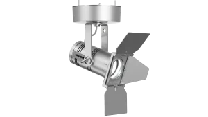 ETC IRWLZ-30/80-120C-DALI-5 Irideon WLZ 3000 K (80+ CRI) Fixture, with DALI Control, Canopy Mount, Silver