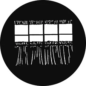 GAM Cafe Curtains Gobo Pattern