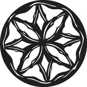 GAM Carved Rosette Gobo Pattern