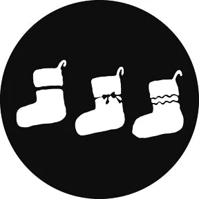 GAM Christmas Stockings Gobo Pattern
