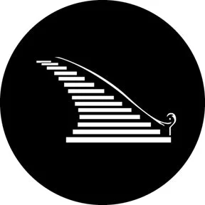 GAM Curved Staircase Gobo Pattern