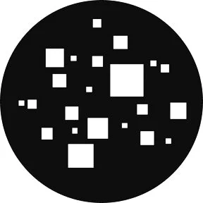 GAM Small Squares Gobo Pattern