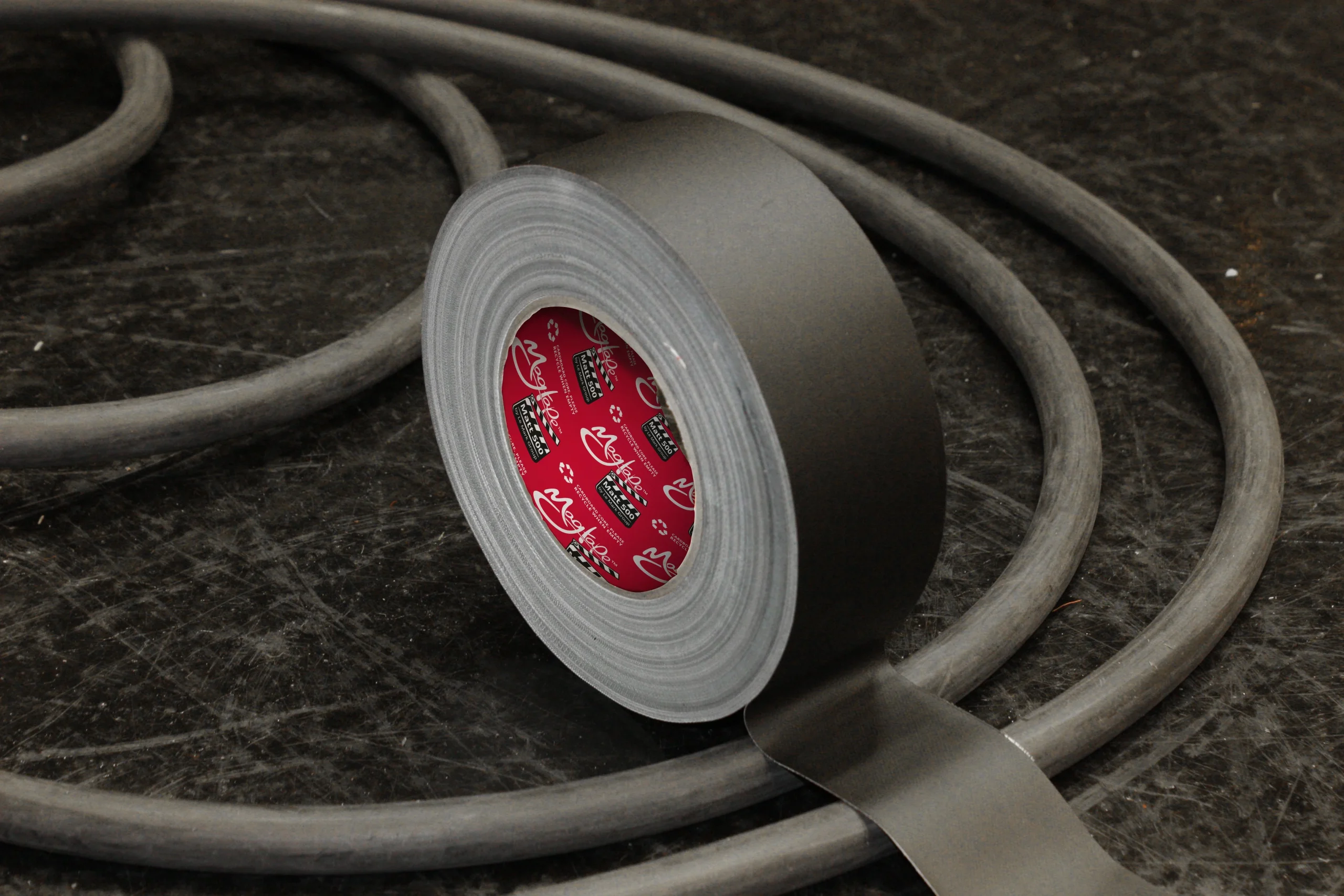 LE MARK MAGTAPE MATT 500 GAFFER BLACK - 50MM X 50M
