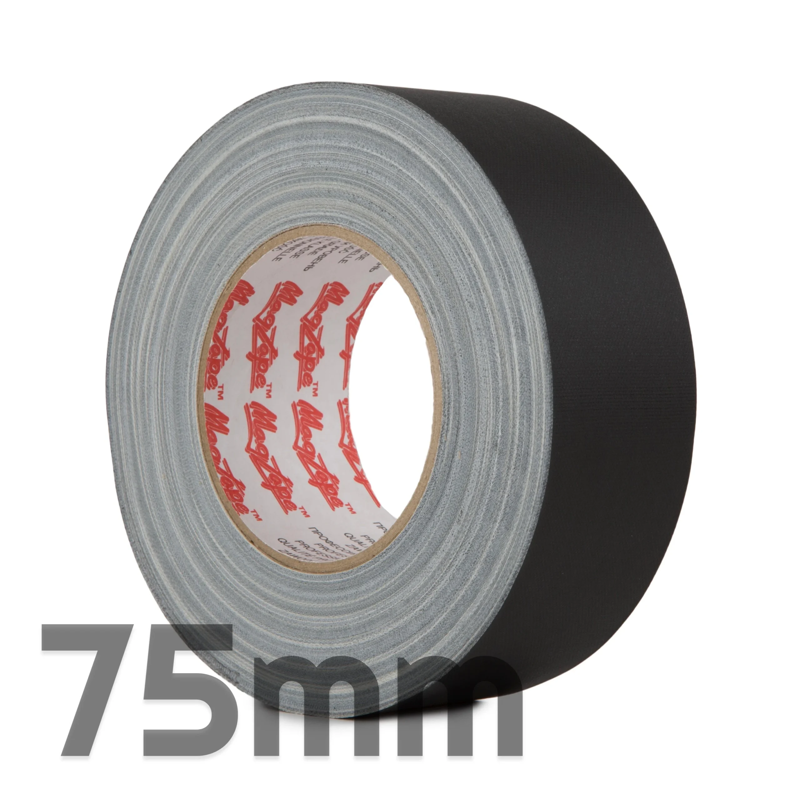 LE MARK MAGTAPE MATT 500 GAFFER BLACK - 75MM X 50M