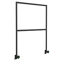 PD 750HR Stage Handrail 1m incl Clamps