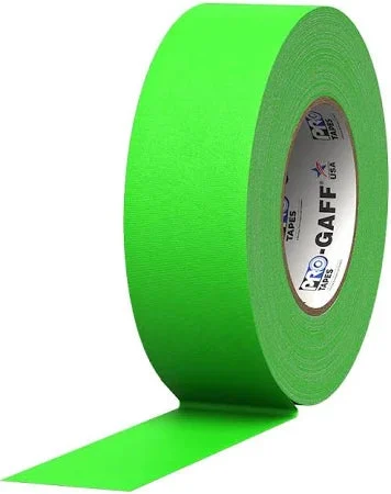 PRO GAFF TAPE - 2" X 50 YARDS - FLUORESCENT GREEN