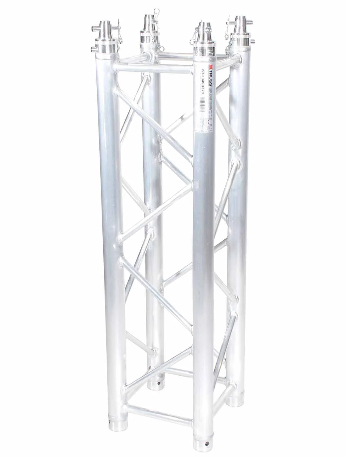 ProX KT-F34SQ328 F34K-Truss Economy Light-Structural Conical Aluminum Truss 1.5mm Wall - 3.28 ft ( 1m)