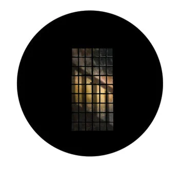Rosco "Cool Ink HD" Banister Window Pattern for LED Fixtures Only