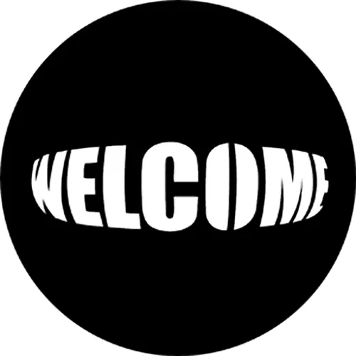 Rosco Welcome Gobo #77690
