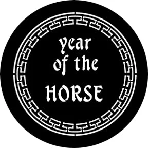 Rosco Year Of The Horse Gobo Pattern