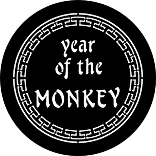 Rosco Year Of The Monkey Gobo #77652D
