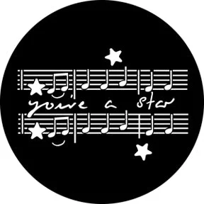 Rosco You're a Star Gobo Pattern