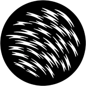 Rosco Zeds-a-leaping Gobo Pattern