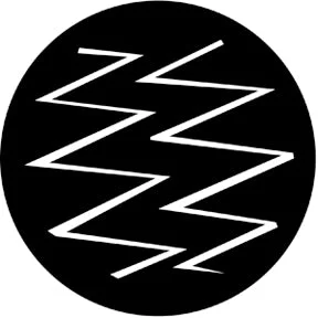 Rosco Zig Zagging Gobo Pattern