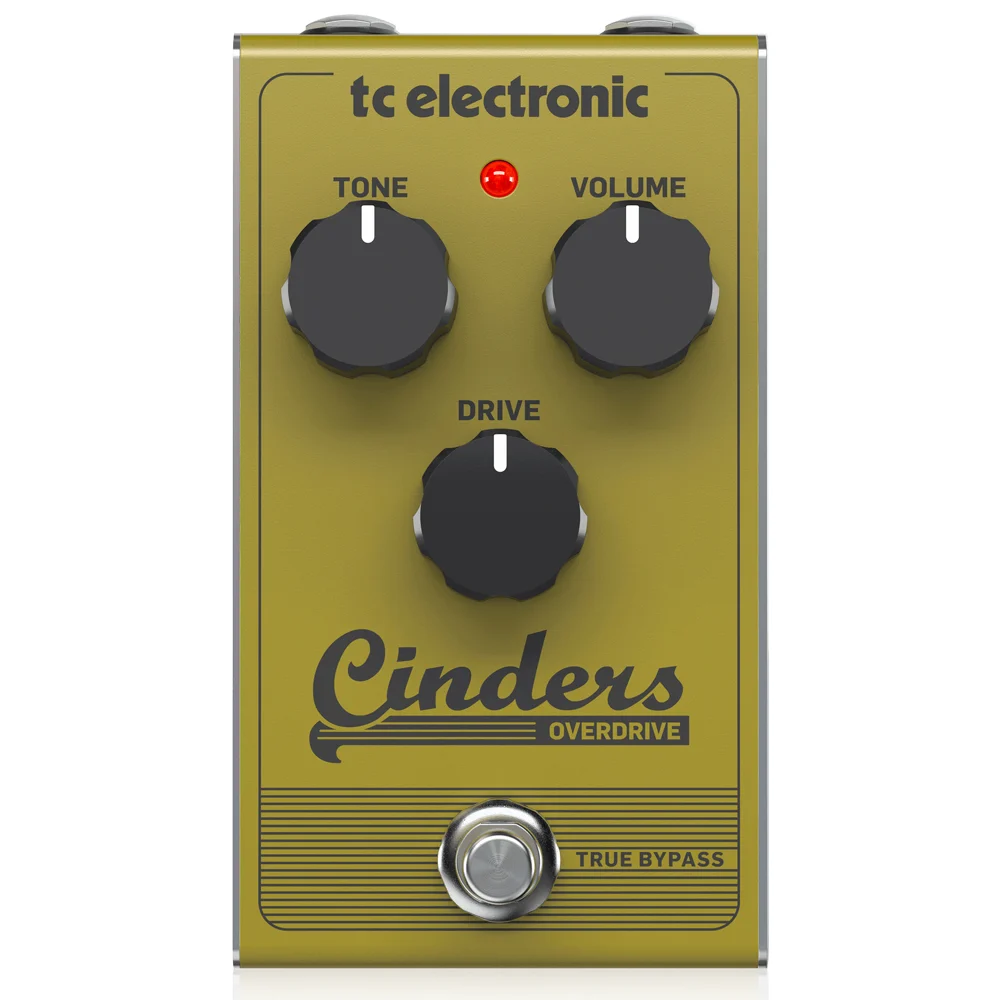TC Electronic Cinders Overdrive Tube-Like Guitar Pedal