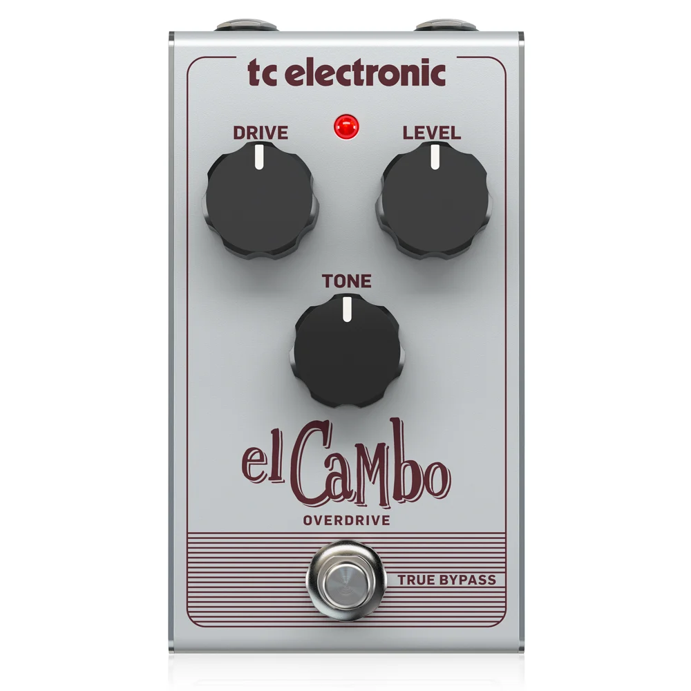 TC Electronic EL CAMBO Overdrive Classic Tube Guitar Pedal
