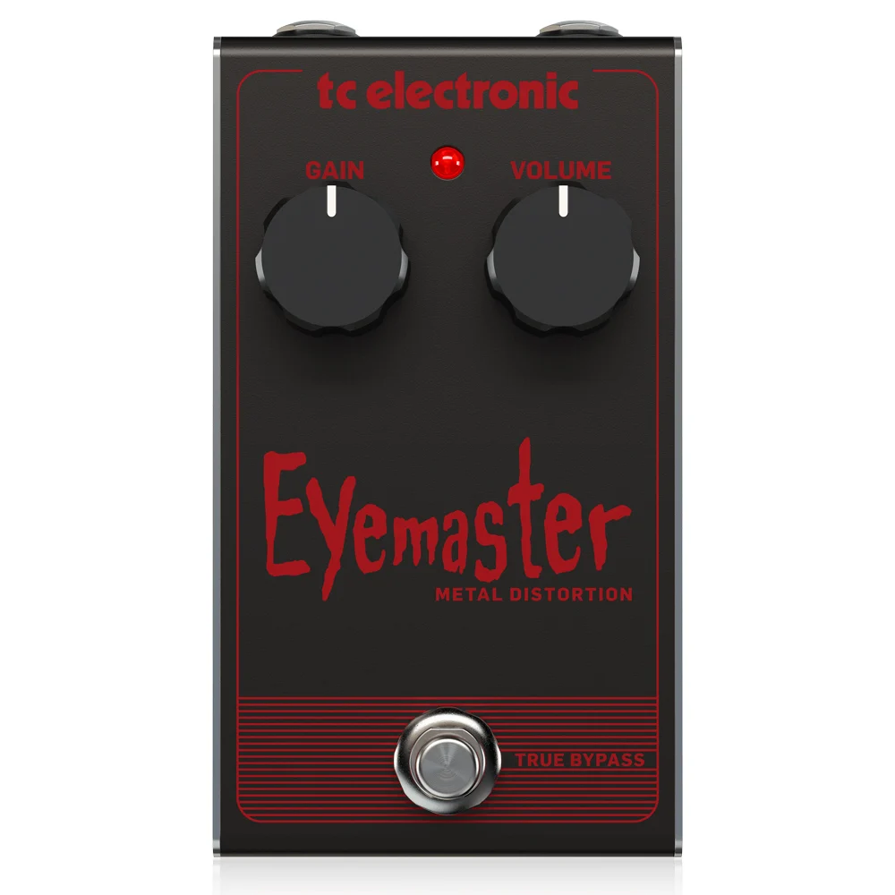 TC Electronic Eyemaster Metal Distortion Guitar Pedal