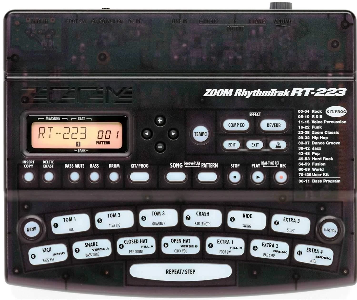 Zoom RT-223 Rhythm Trak Drum Machine
