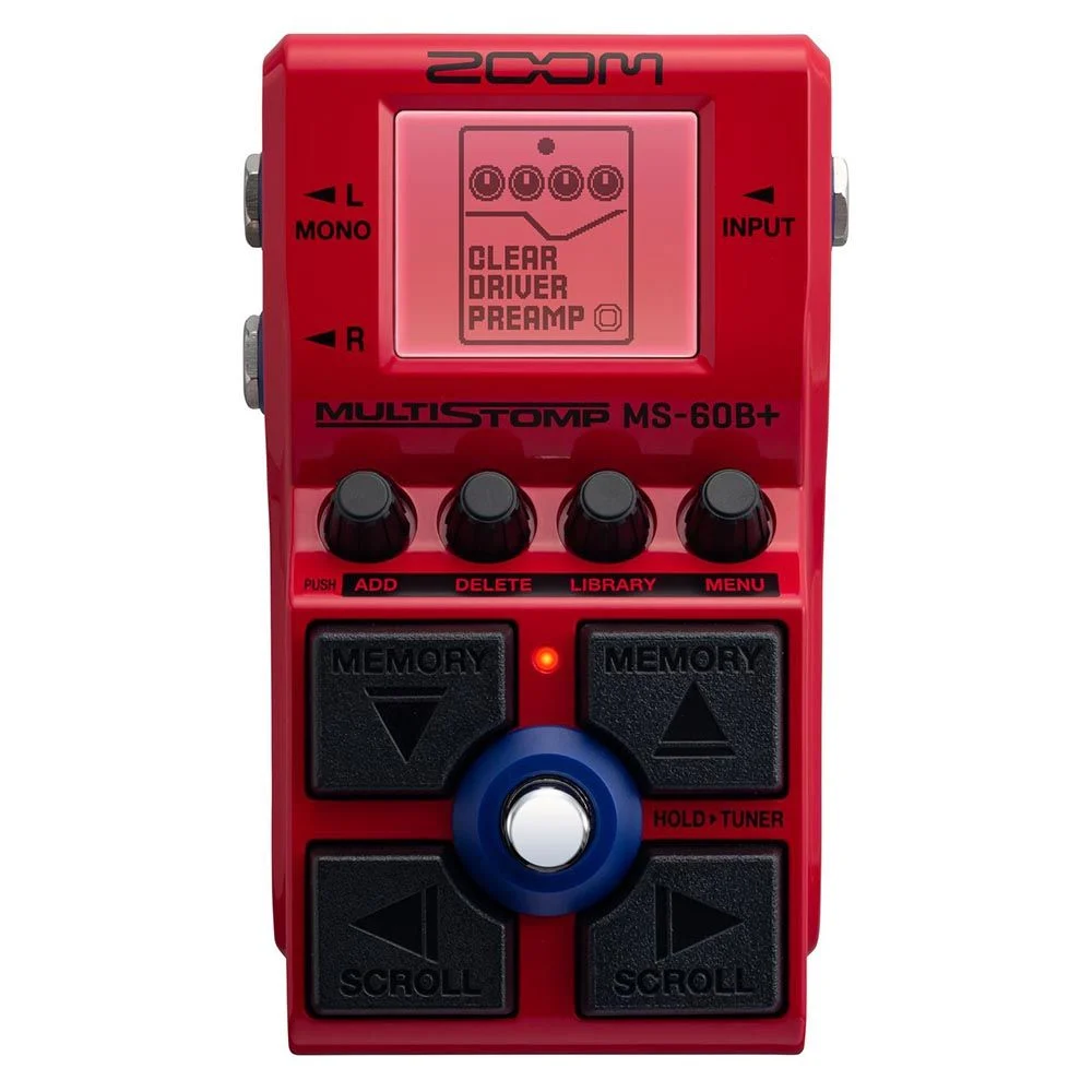 Zoom ZOOM-MS60B-PLUS MS-60B+ MultiStomp Bass Pedal